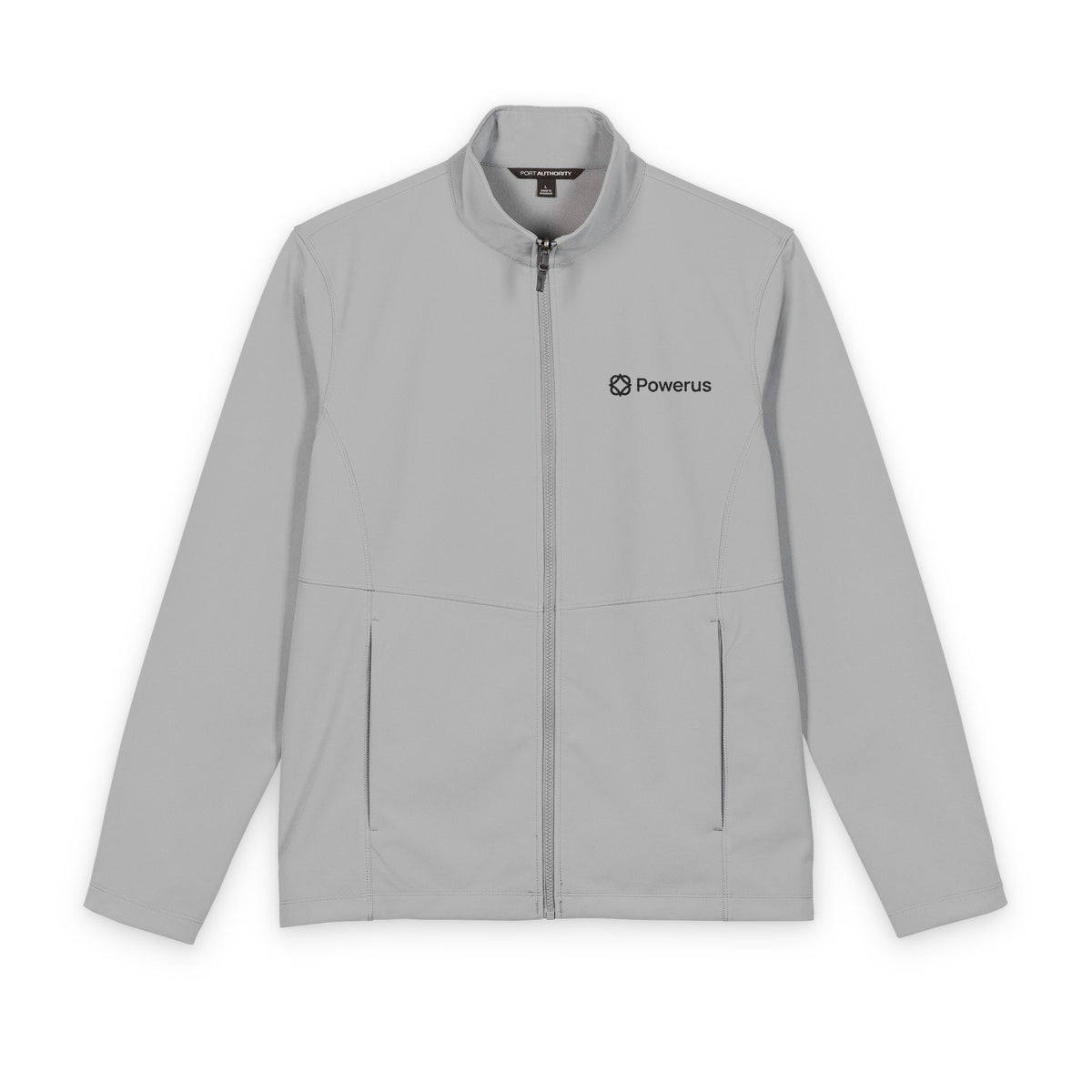 Men's Soft Shell Jacket - Lightweight Windproof Jacket with Subtle Logo