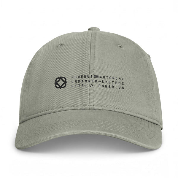 Copy of Washed Coastal Cap — Minimal Embroidered Beach Dad Hat