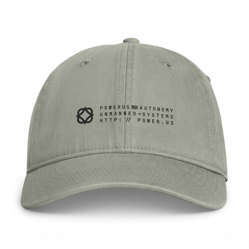 Copy of Washed Coastal Cap — Minimal Embroidered Beach Dad Hat