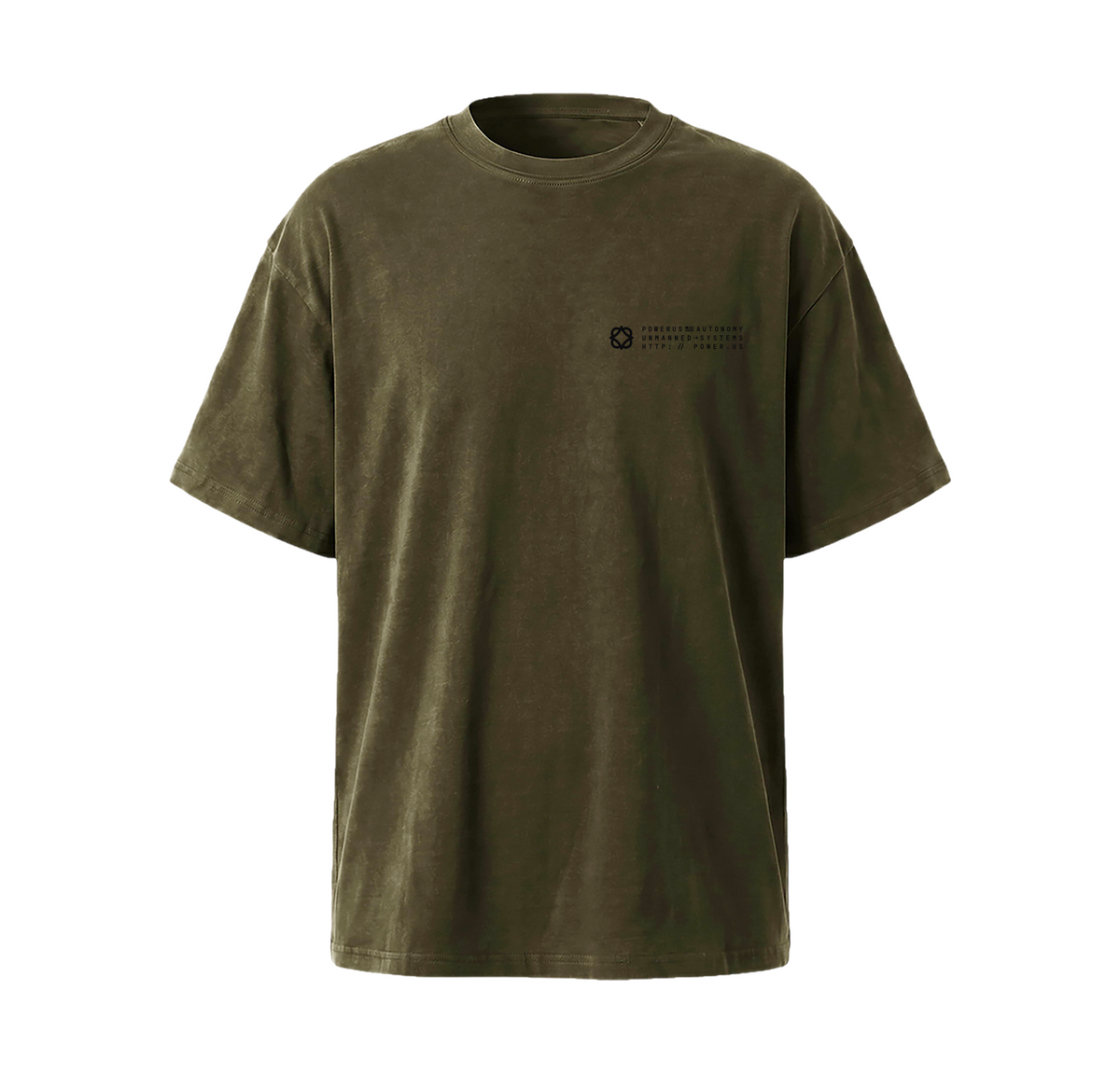 Minimalist Logo Mineral-Washed T-Shirt