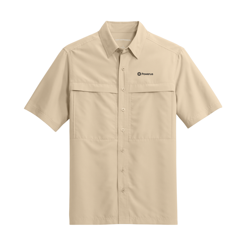 Port Authority® Unisex Short Sleeve UV Daybreak Shirt (Embroidery)