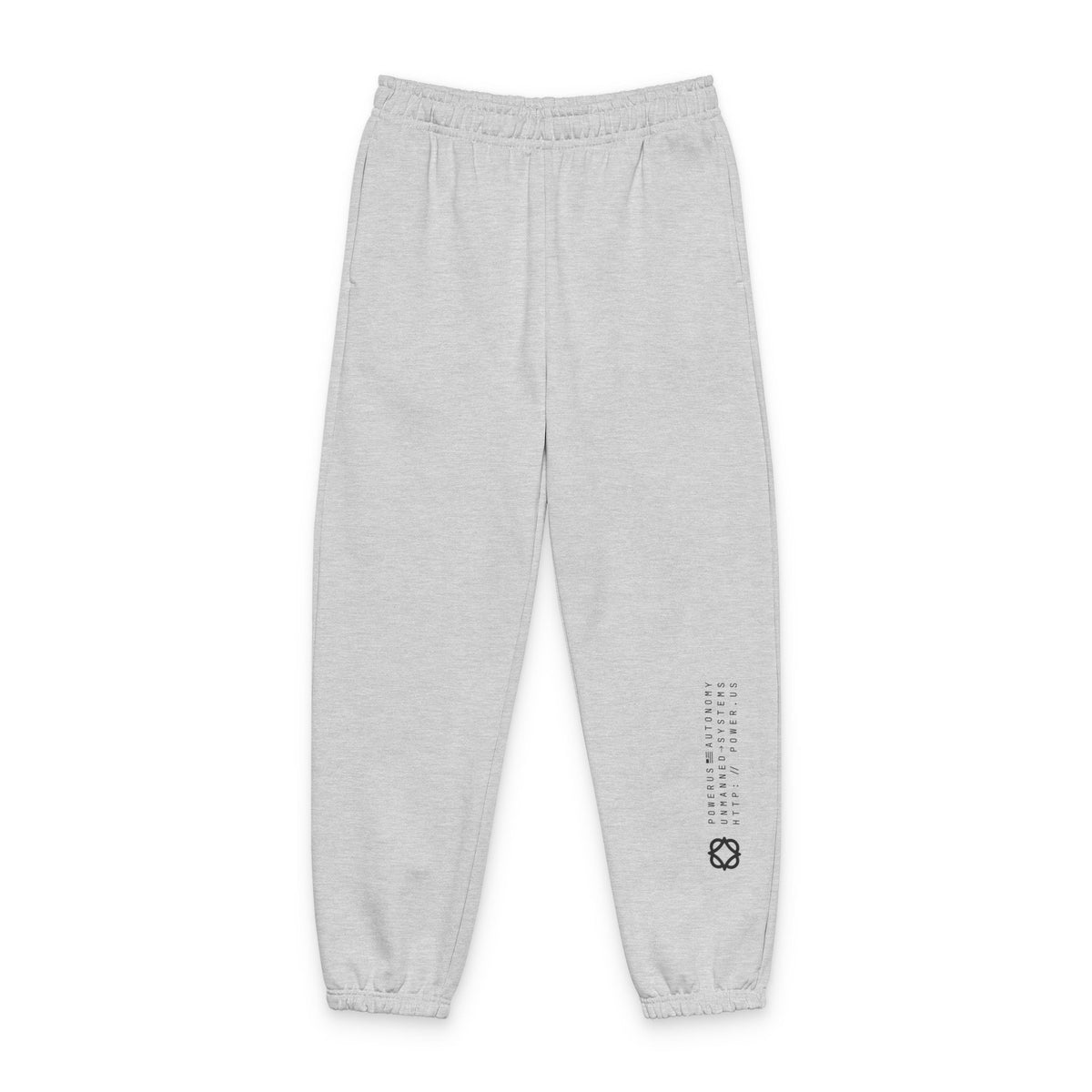 Minimalist Beige Sweatpants with Side Morse Code Design